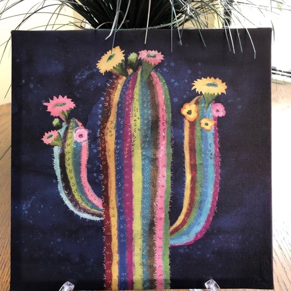 CACTUS CANVAS ART NWT - Picture 3 of 3